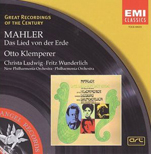 『マーラー：交響曲「大地の歌」』クレンペラー指揮
